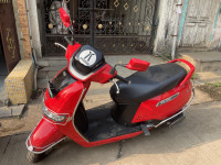 Red TVS iQube Electric