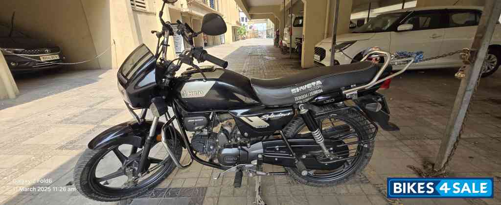 Black & Grey Hero Splendor Plus Xtec