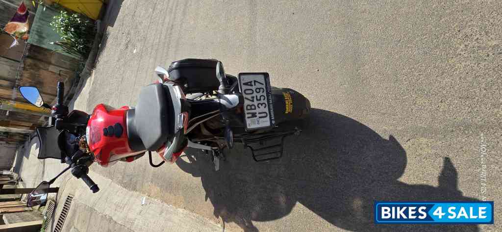 Red Bajaj Pulsar F250 Red Bajaj Pulsar F250