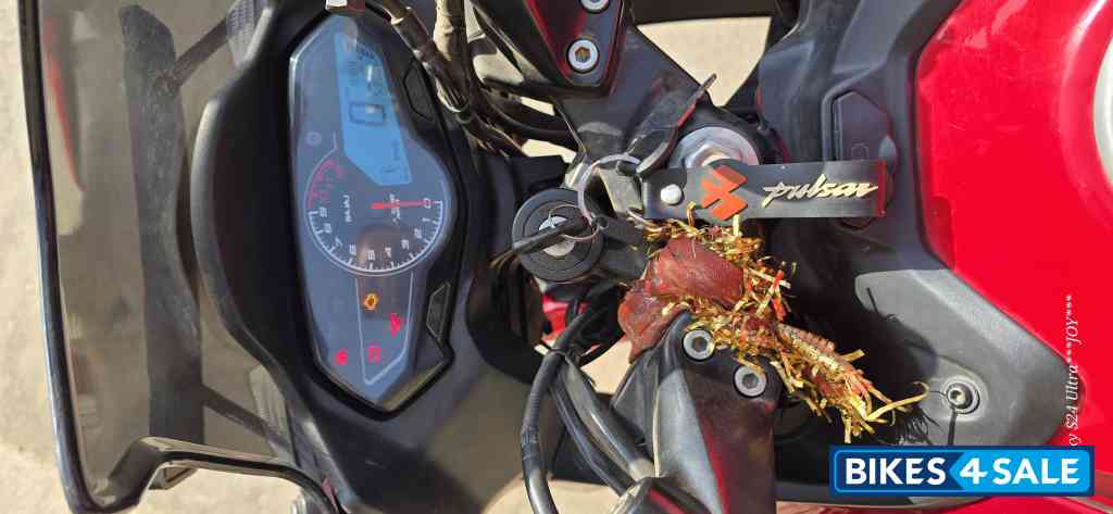 Red Bajaj Pulsar F250 Red Bajaj Pulsar F250