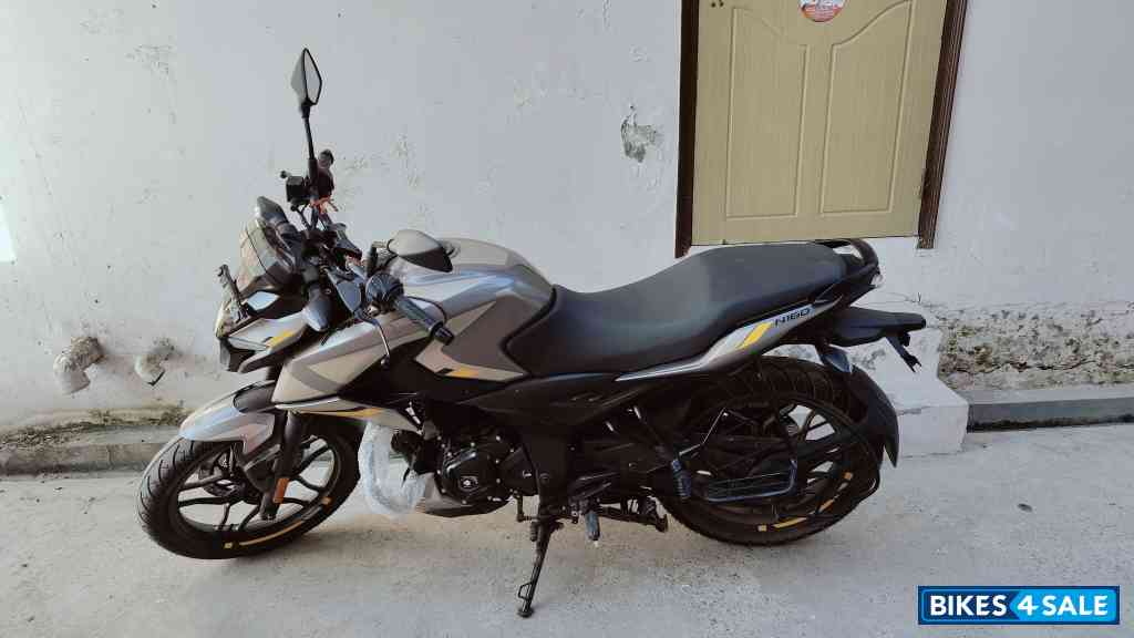 Grey Bajaj Pulsar N160 Single Channel ABS