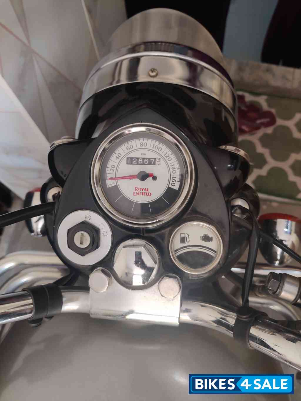 Gun Metal Grey Royal Enfield Classic 350 Dual Channel BS6