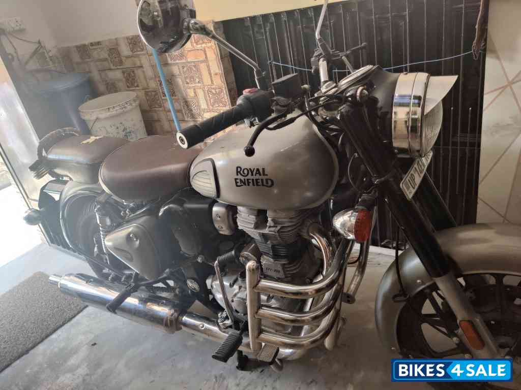 Gun Metal Grey Royal Enfield Classic 350 Dual Channel BS6