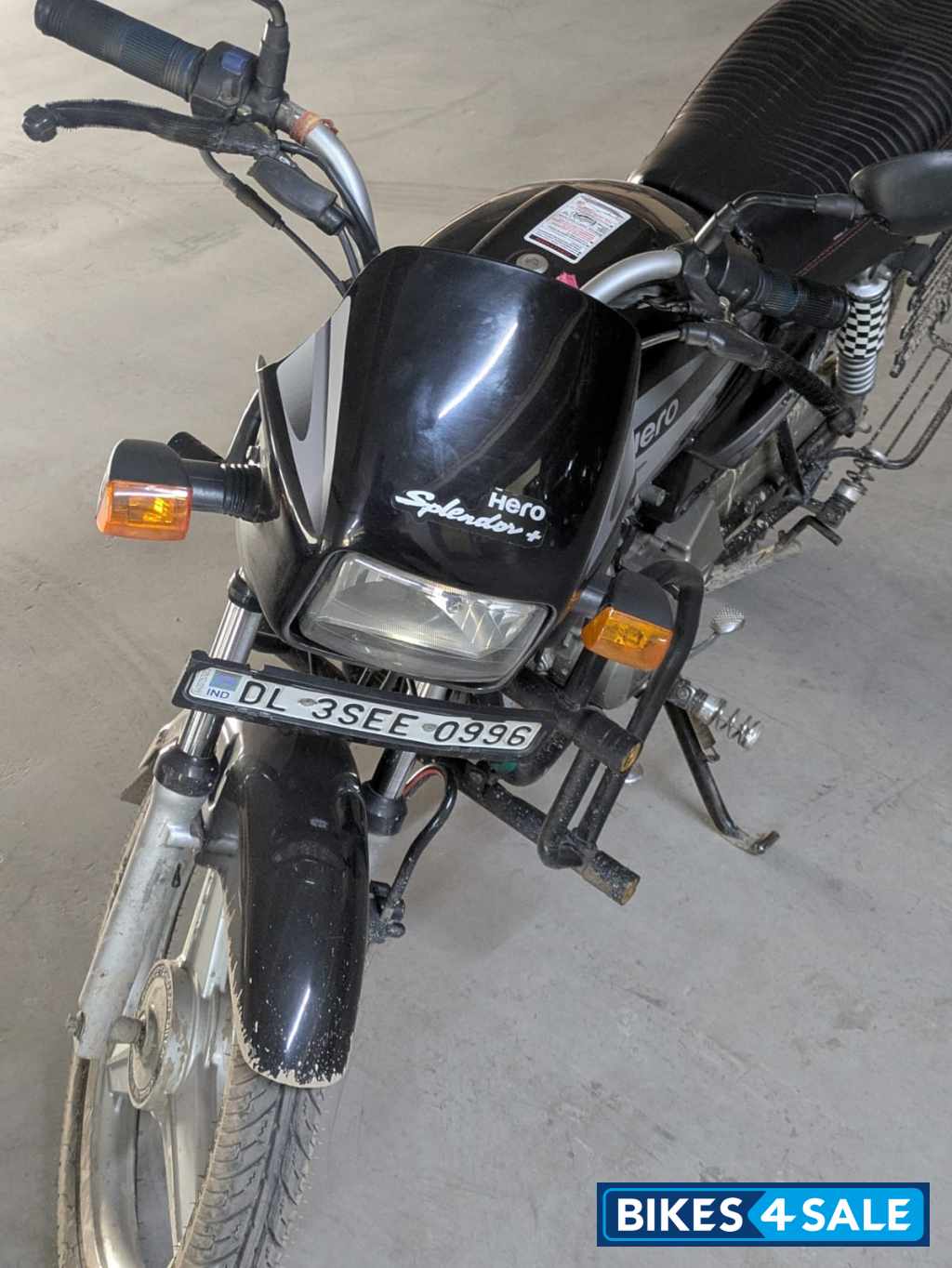 Black Hero Splendor Plus