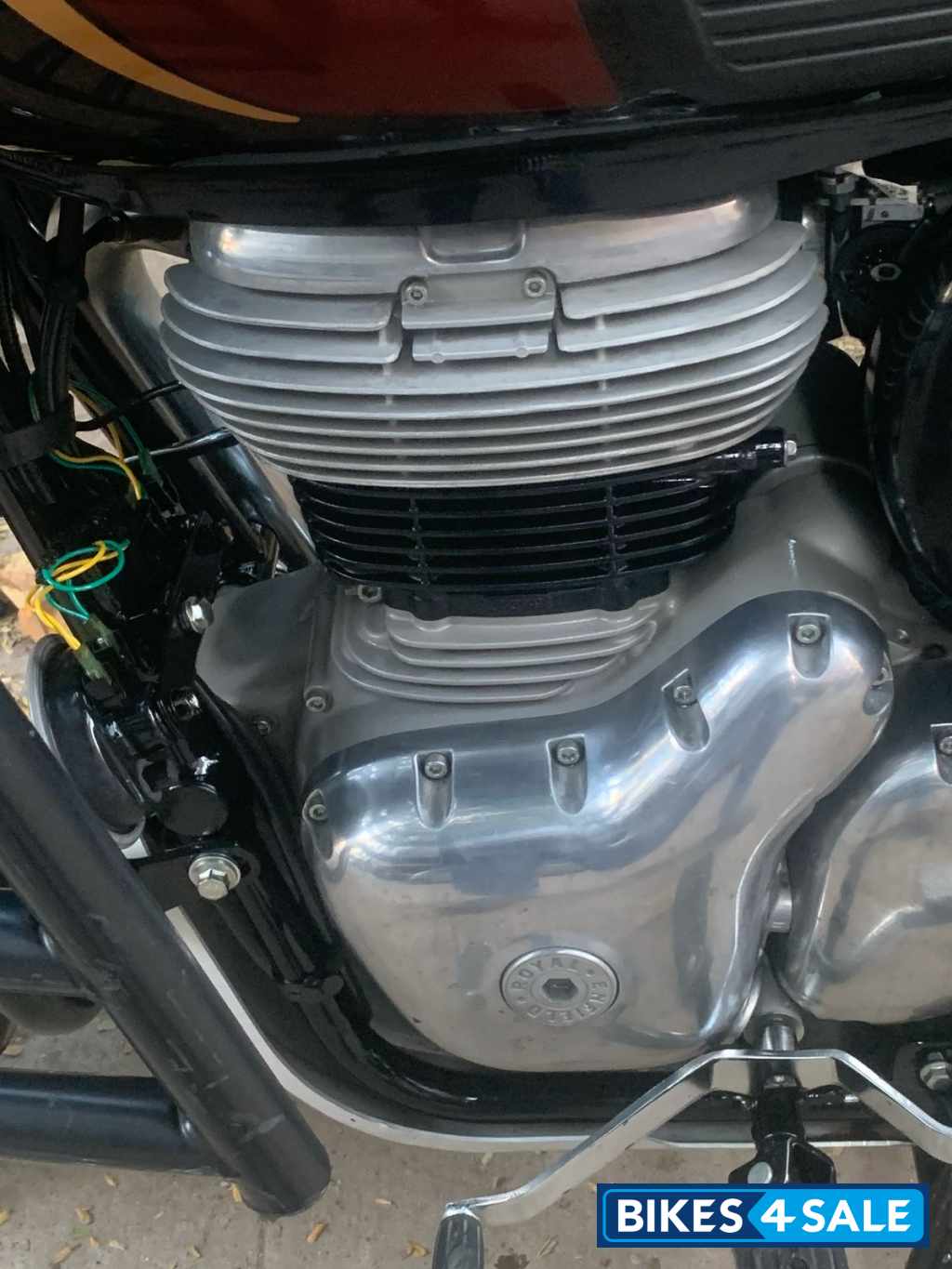 Black Royal Enfield Bullet 350