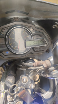 Blue Bajaj Discover 150 F