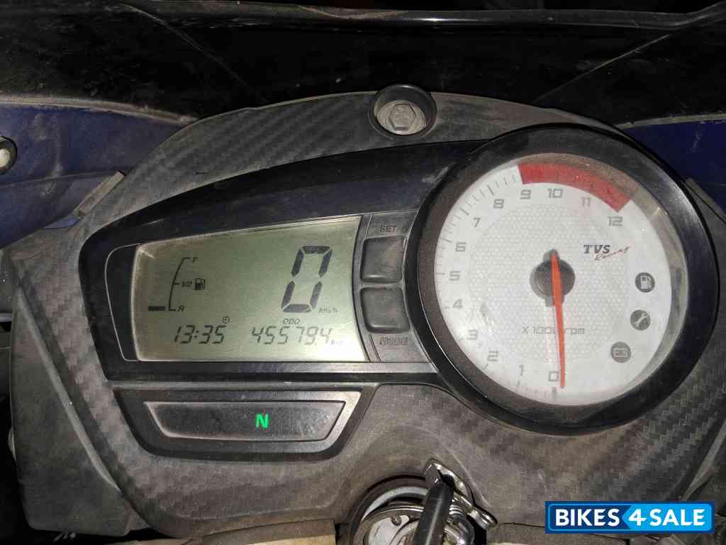 Blue TVS Apache RTR 160