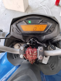 Blue Honda CB Hornet 160R