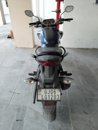 Blue Honda CB Hornet 160R