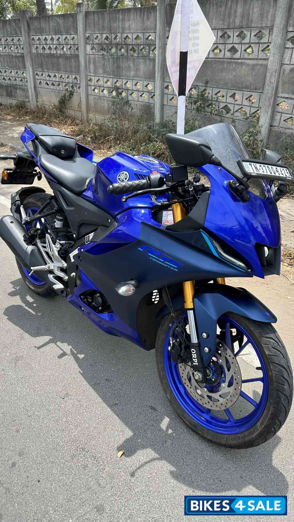 Racing Blue Yamaha R15 V4