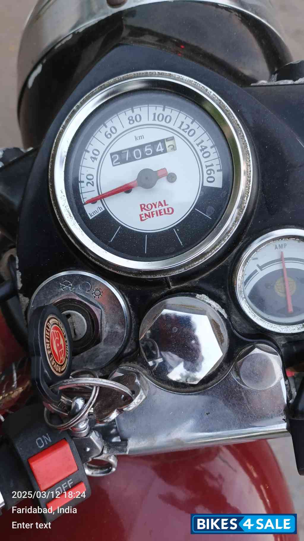 Standard Maroon Royal Enfield Classic 350