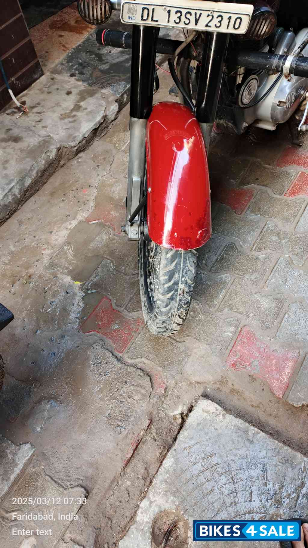 Standard Maroon Royal Enfield Classic 350