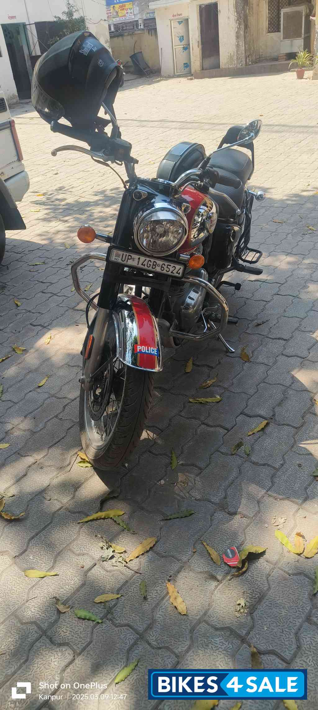 Chrome Red Royal Enfield Classic 350 BS VI