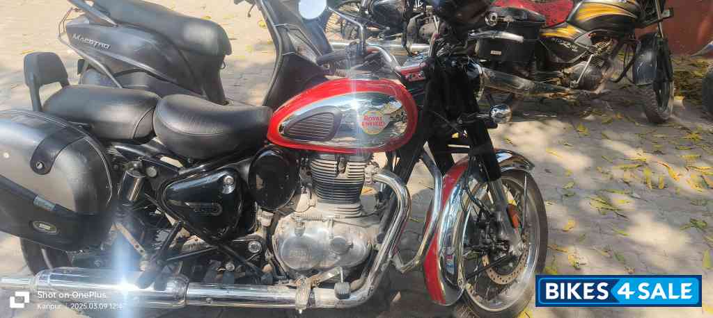 Chrome Red Royal Enfield Classic 350 BS VI