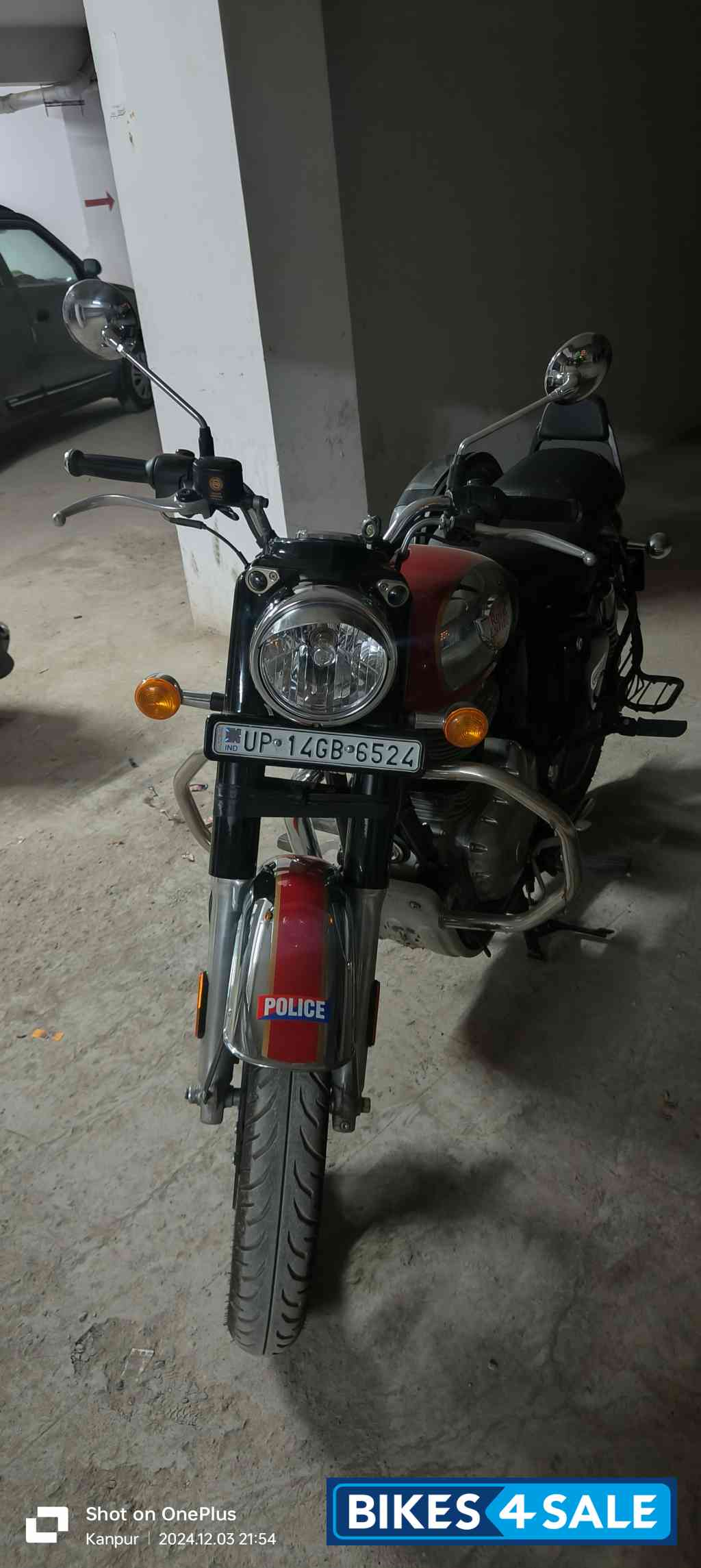 Chrome Red Royal Enfield Classic 350 BS VI