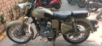 Khaki Royal Enfield Classic Desert Storm