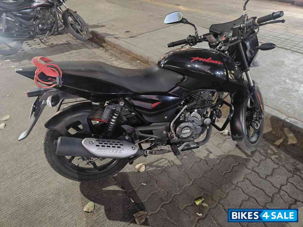 Black With Red Accent Bajaj Pulsar 150 Neon