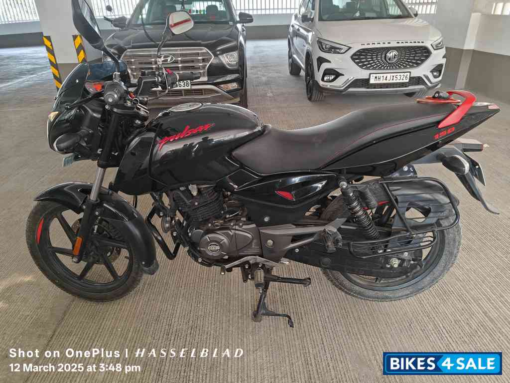 Black With Red Accent Bajaj Pulsar 150 Neon