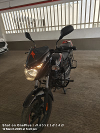 Black With Red Accent Bajaj Pulsar 150 Neon