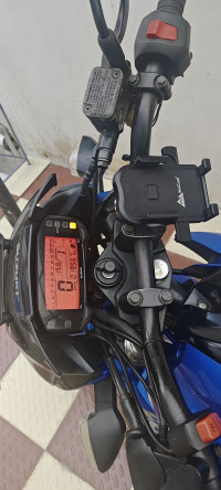 Blue Suzuki Gixxer ABS
