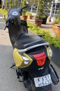 Yellow TVS Scooty Zest
