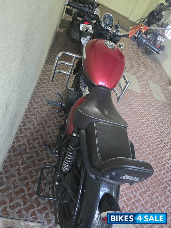 Supernova Red Royal Enfield Meteor 350 Supernova