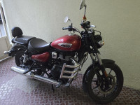 Supernova Red Royal Enfield Meteor 350 Supernova