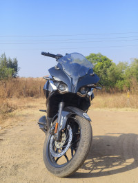 Graphite Black Bajaj Pulsar RS 200
