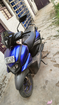 Deep Purplish Blue Yamaha Cygnus Ray ZR