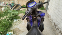 Deep Purplish Blue Yamaha Cygnus Ray ZR