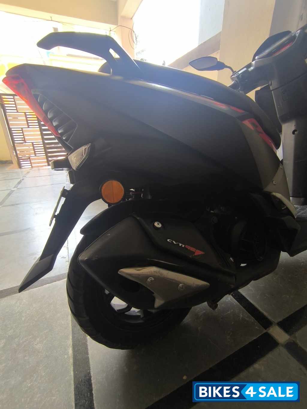 Red TVS NTORQ 125 Race Edition