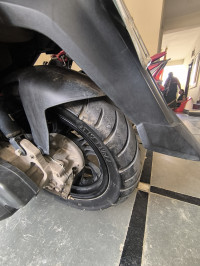 Red TVS NTORQ 125 Race Edition