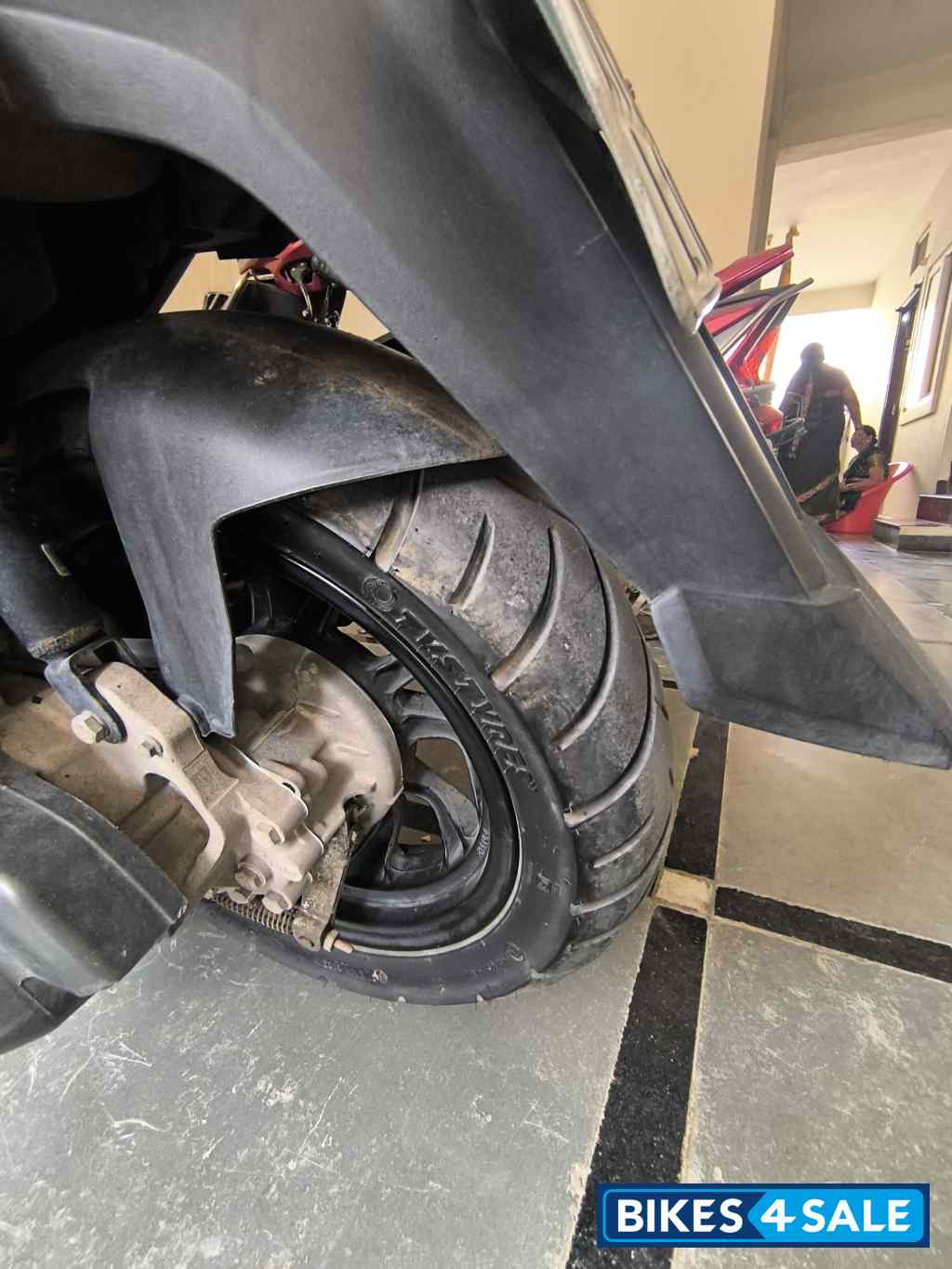 Red TVS NTORQ 125 Race Edition