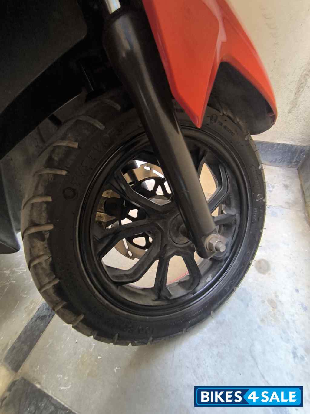 Red TVS NTORQ 125 Race Edition