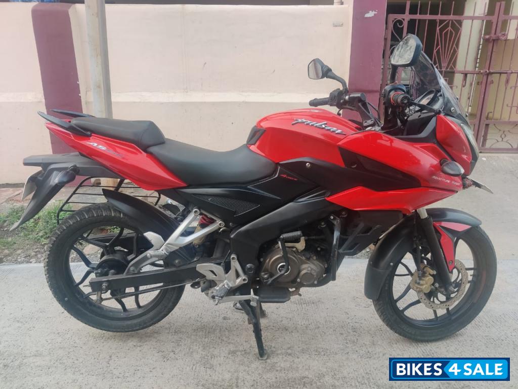 Red Bajaj Pulsar AS 150