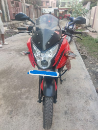 Red Bajaj Pulsar AS 150