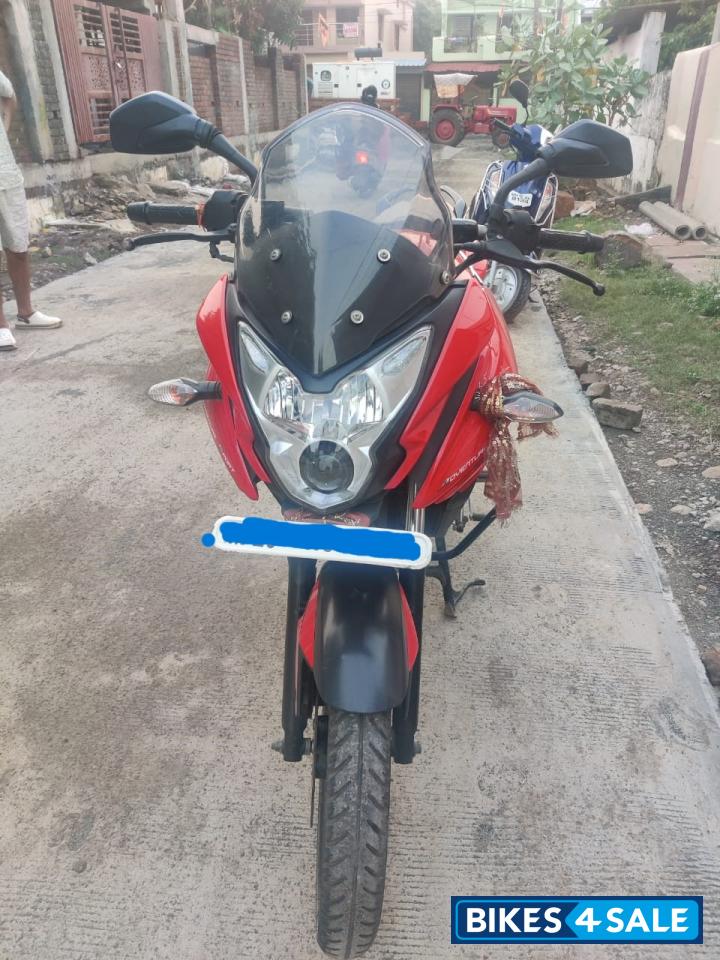 Red Bajaj Pulsar AS 150