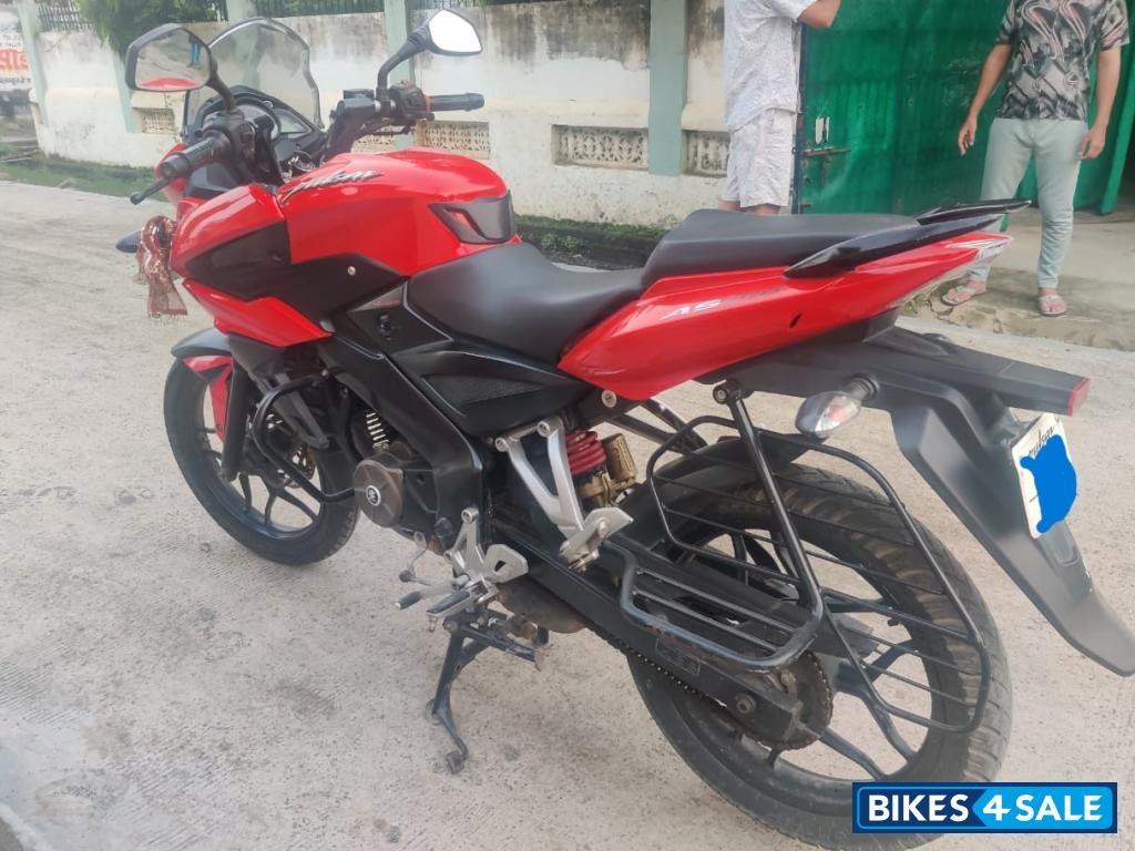 Red Bajaj Pulsar AS 150