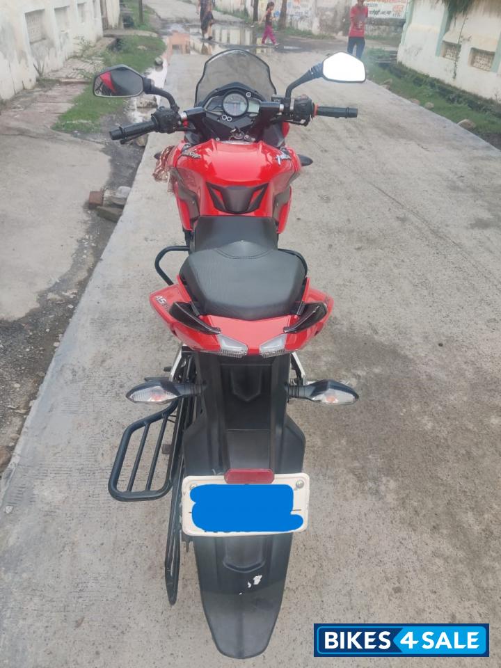Red Bajaj Pulsar AS 150
