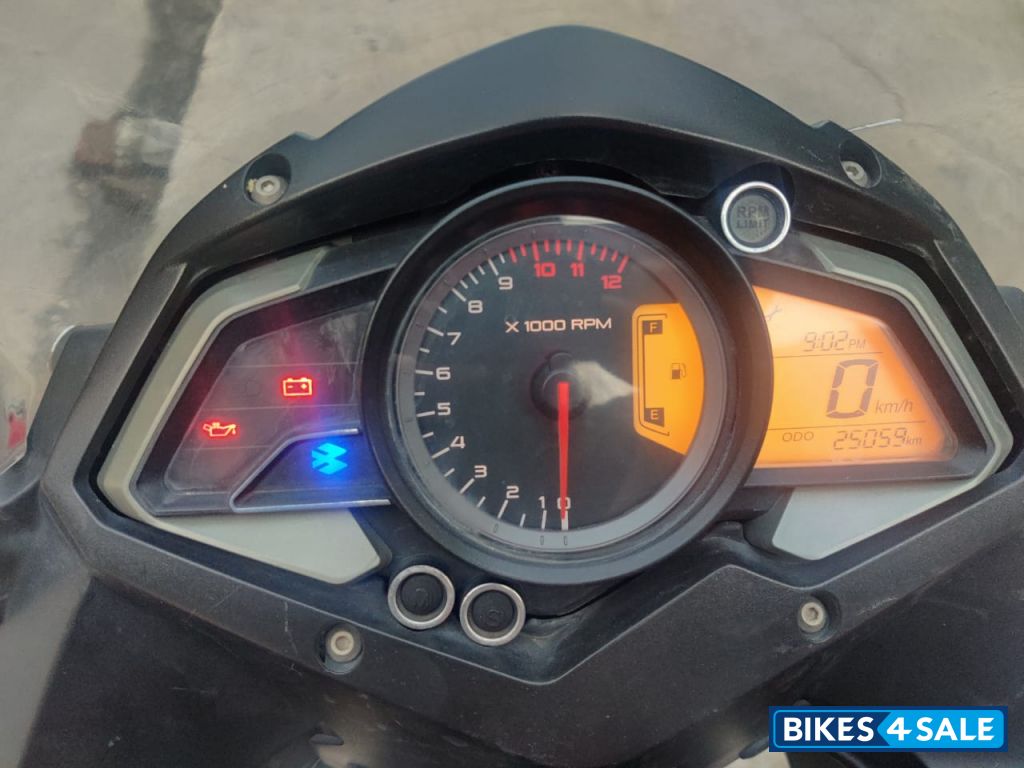 Red Bajaj Pulsar AS 150