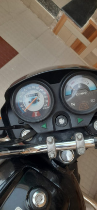 Red-black Hero Splendor Plus