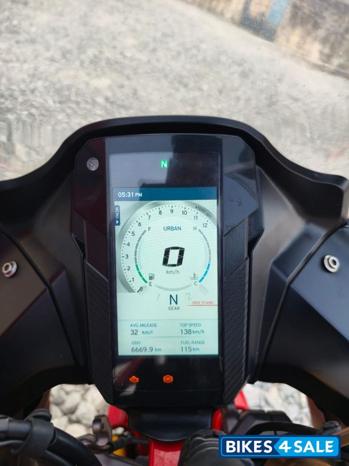 Red TVS Apache RR 310