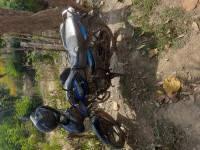 Black And  Dark Blue Bajaj Discover 150 F