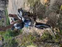 Black And  Dark Blue Bajaj Discover 150 F
