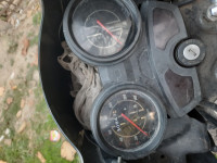 Black And  Dark Blue Bajaj Discover 150 F