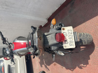 Red And Grey Yamaha FZ-S