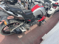 Red And Grey Yamaha FZ-S