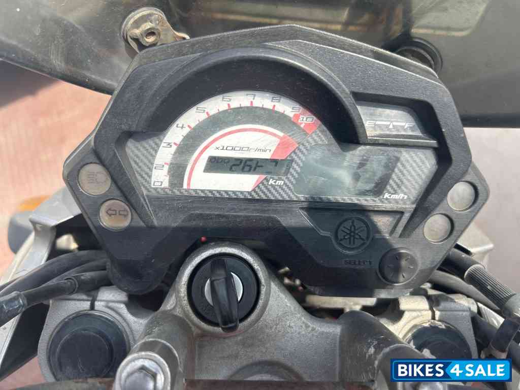 Red And Grey Yamaha FZ-S