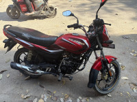 Red & Silver Bajaj Platina 110 ABS