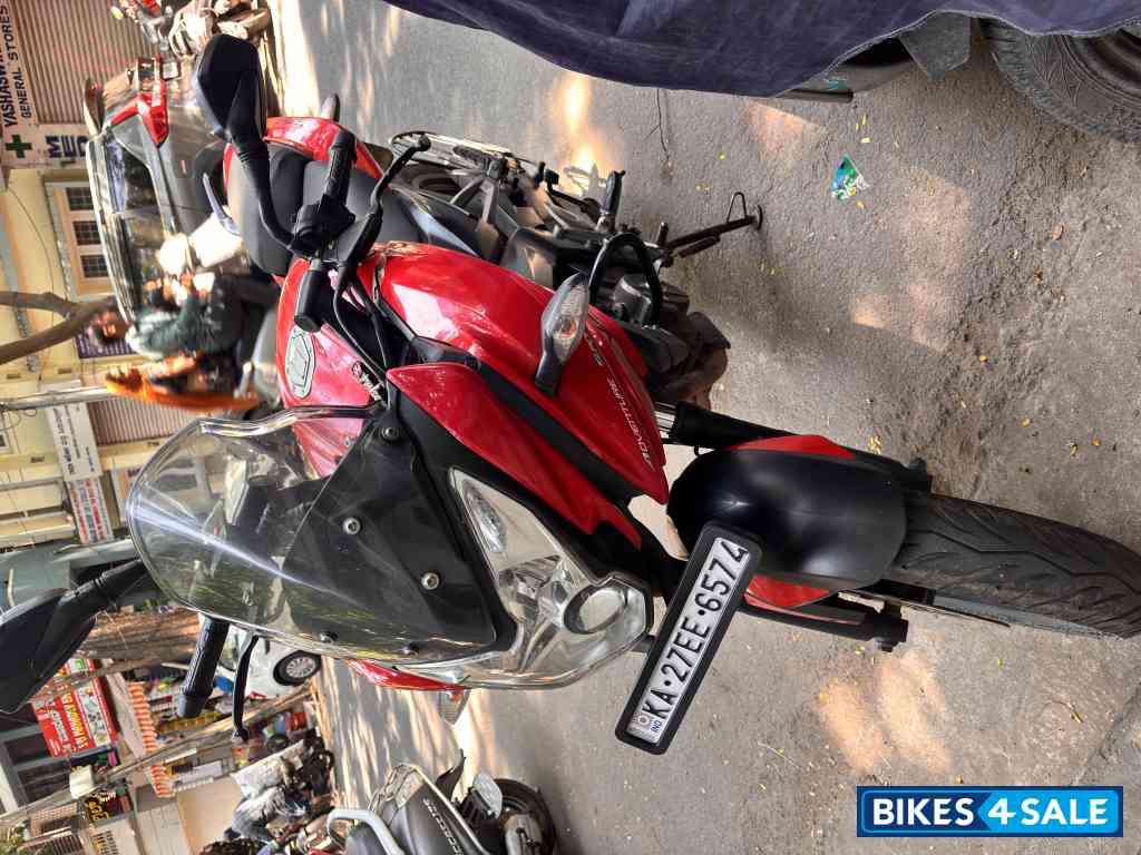 Passion Red Bajaj Pulsar AS 200